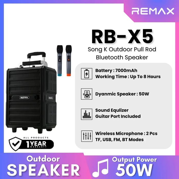 Remax RB-X5 kalonka karaoke