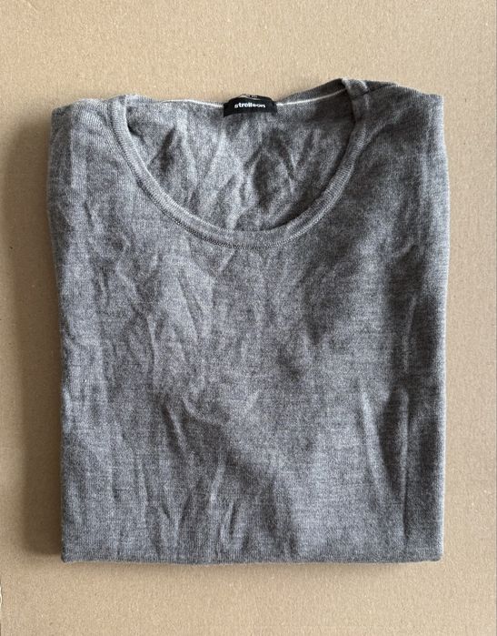 100% мерино вълна Strellson Merino Wool  Sweater ОРИГИНАЛ пуловер M-L