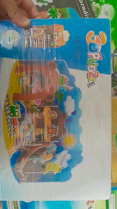 Bolalar uchun rivojlantiruvchi 3D puzzle