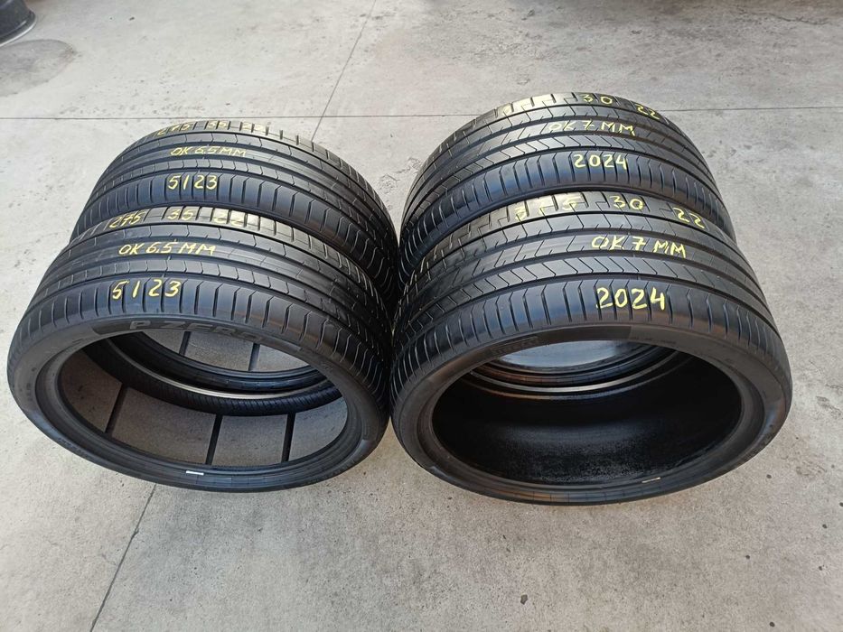 Set 4 anvelope vara 275 35 22 cu 315 30 22 pirelli p zero pz4 dot 2024