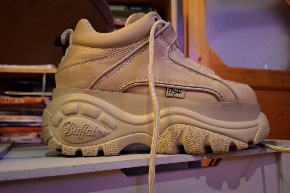 Buffalo London pantofi sport piele năbuc