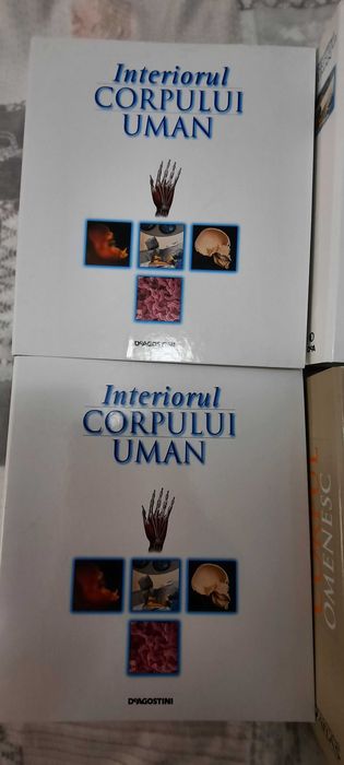 Interiorul Corpului Uman, Corpul Omenesc, 3 volume, 100 lei