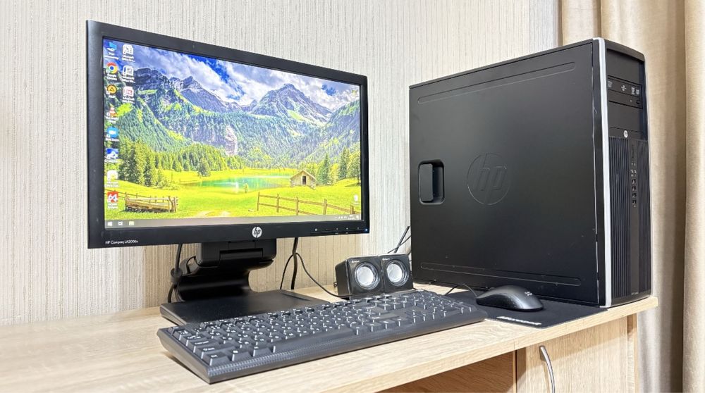 Офисный компьютер Core i5/8GB/HDD/HD 2000 +20 дюйм монитор/ЦЕНА ЗА ВСЁ