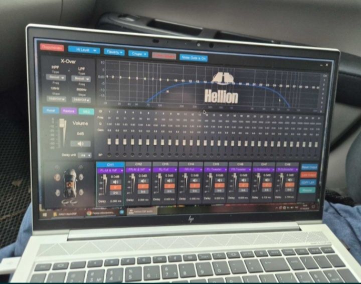 Процессорный усилитель HELLION Ham 4.6pinDSP