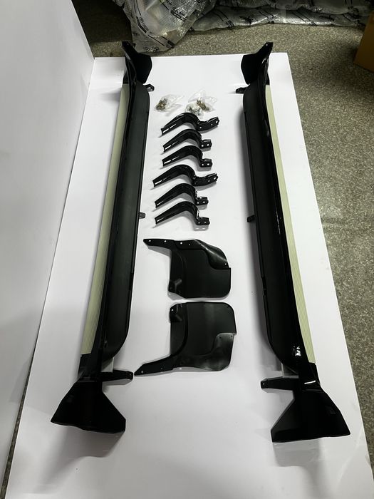 Подножки на Прадо 150 дизайн GX