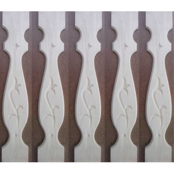 Балюстри дървени плоски.