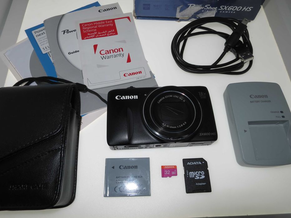 Canon PowerShot SX600 компактен дигитален фотоапарат - цифрова камера