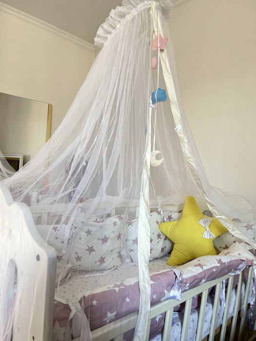 Манеж-качалка в полном комплекте