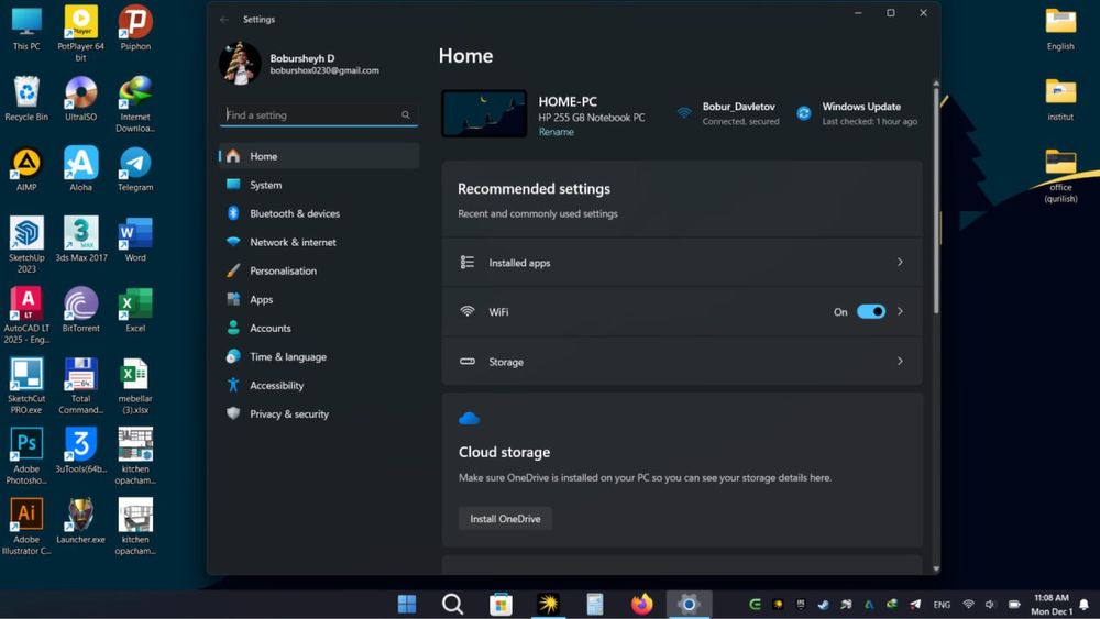 Notebook HP 255 g8 AMD
