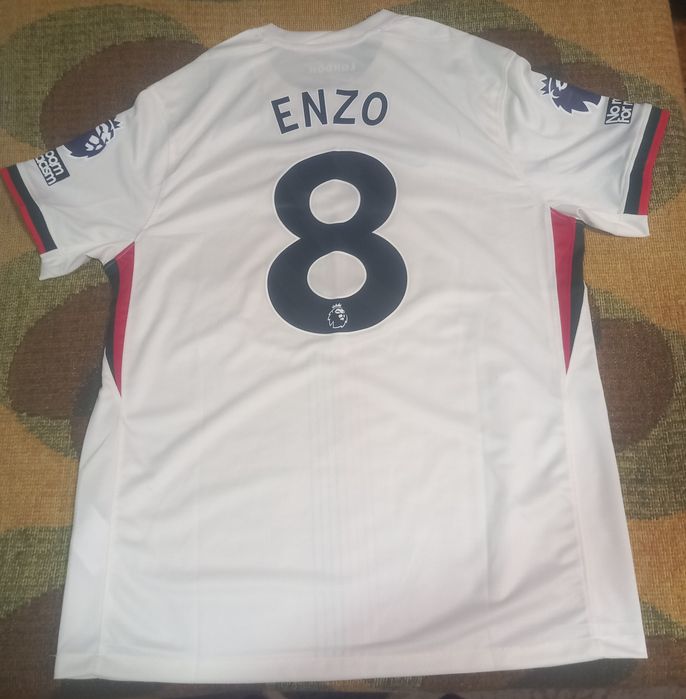 Оригинална фланелка на Челси с име на гърба (Enzo #8)