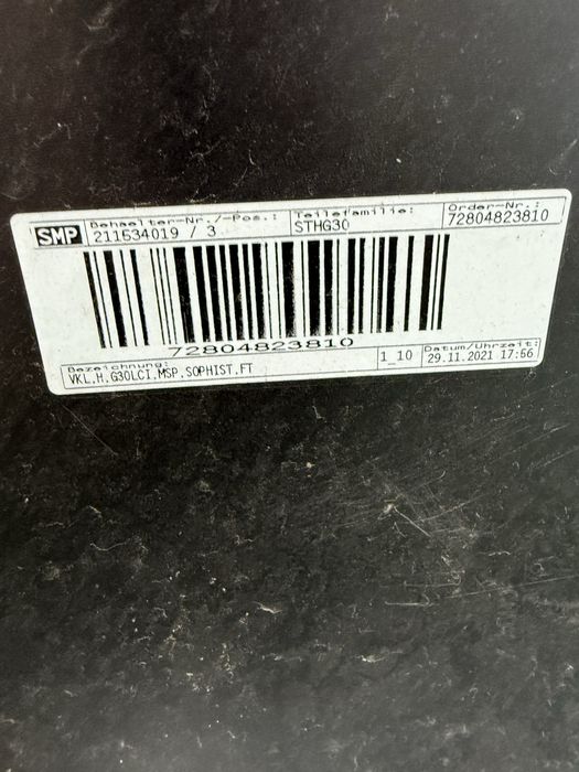Bara spate Bmw seria 5 G30 lci facelift m pachet
