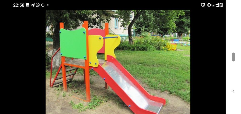 Металлические игровые площадки