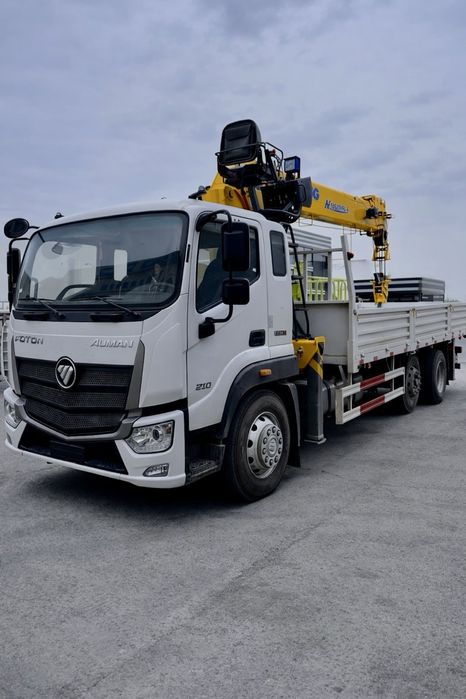 Манипулятор Foton 7 дан 12 тоннагача uslug xizmat arenda kelishamiz