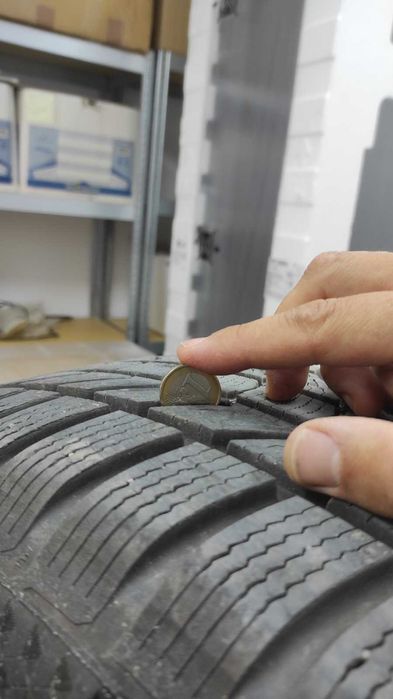 4 бр. Continental WinterContact TS 870 P 235/55 R19 – DOT 2024, отлично състояние