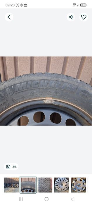 Set jante tabla 15 inch originale VW, Seat, Audi, Skoda
