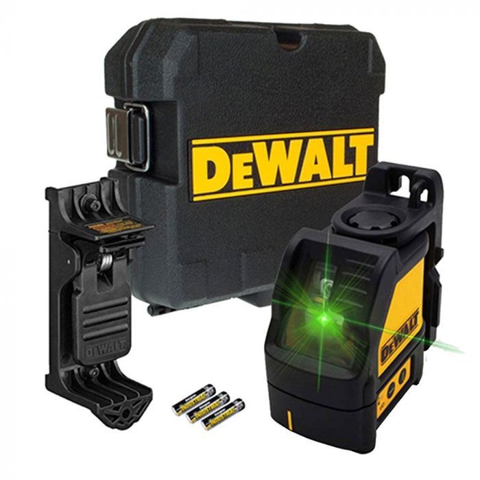 Лазерен Нивелир DeWALT DW088CG + Статив DE0881T