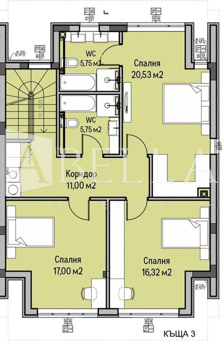 Къща в София-с.Панчарево площ 260