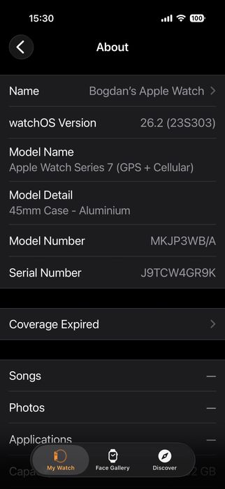 Vand Apple Watch seria 7 GPS + Cellular