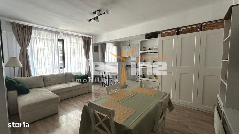 Apartament modern Copou – parter, parcare în fața blocului
