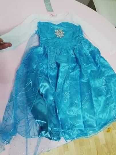 Rochie Rochita printesa Elsa Frozen NOUA 2,3,4,5,6,7 ani