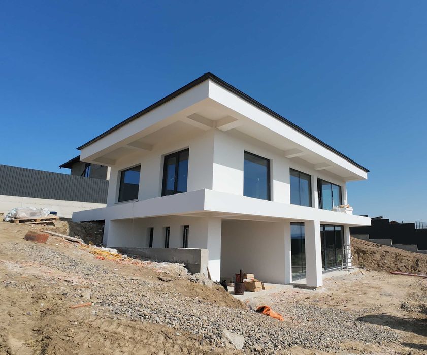 Casă premium în Moara – proiect modern, 152 mp utili, 8 ari teren