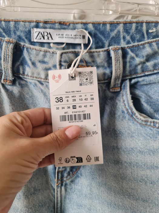 Дънки Zara, размер М/38