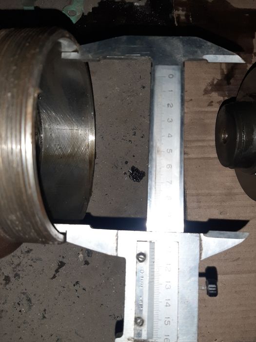 Поршень120мм шток  80мм