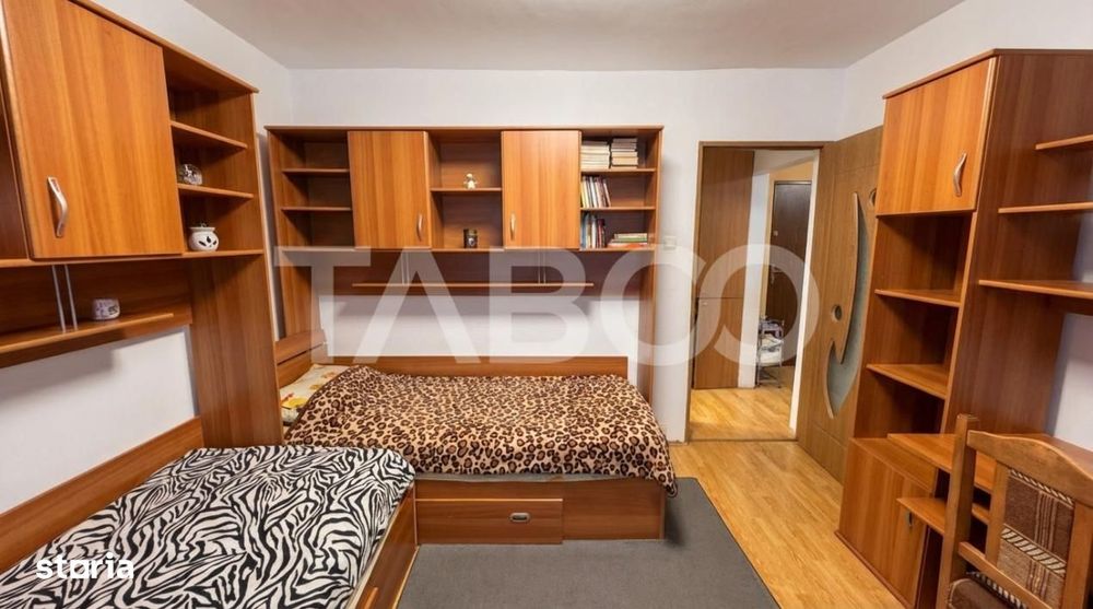 Apartament cu 2 camere de vanzare mobilat utilat  Broscarie Sibiu