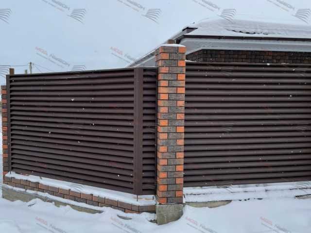 Забор жалюзи еврозабор