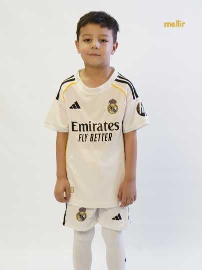 Реал Мадрид oq  fudbol forma yosh bollar uchun