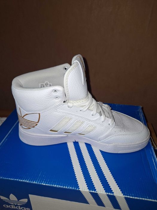 Кожени кецове "Адидас" нови