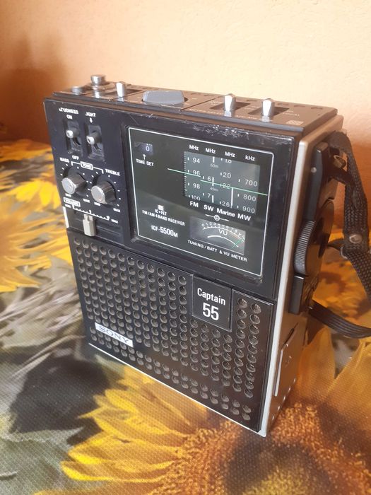 Sony model: icf-5500M Captain 55
