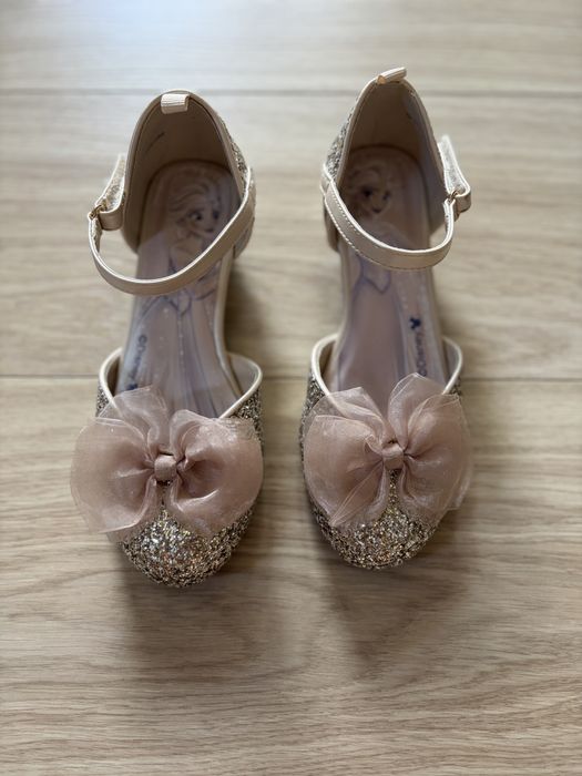 Pantofi fetite cu toc stralucitori H&M