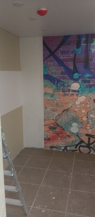 Ремонт.Поклейка обоев