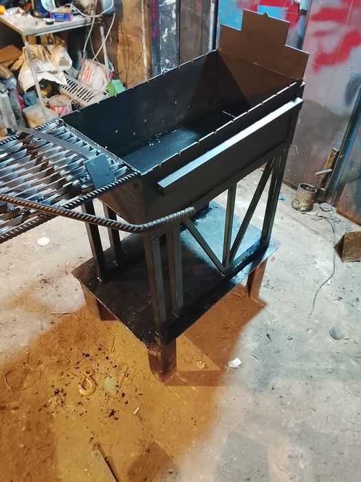 Печка метал 8 мм. СССР.