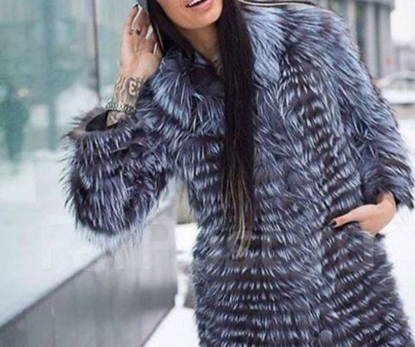 Шубка из чернобурки