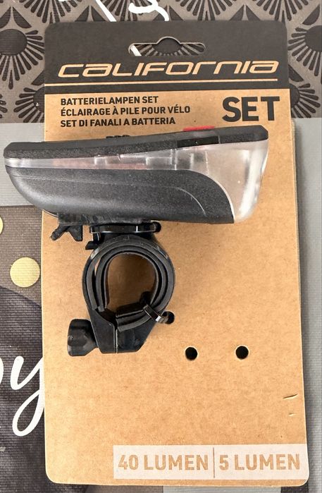 LED светлинa за велосипед California – 40/5 Lumen