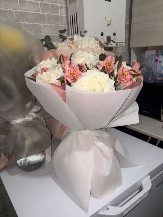 Цветы, букет цветов бу