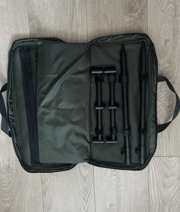 Set Suporti pentru 2 lansete pescuit la feeder cu husa