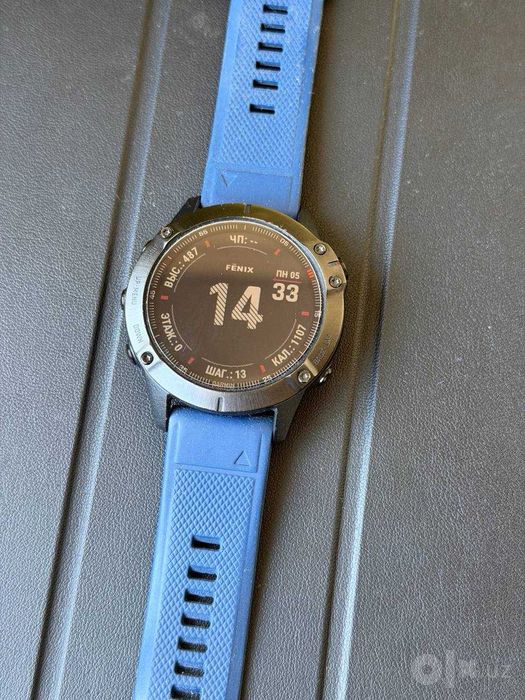 Продам Garmin Fenix 6 Pro — GPS-мультиспортивные часы БУ