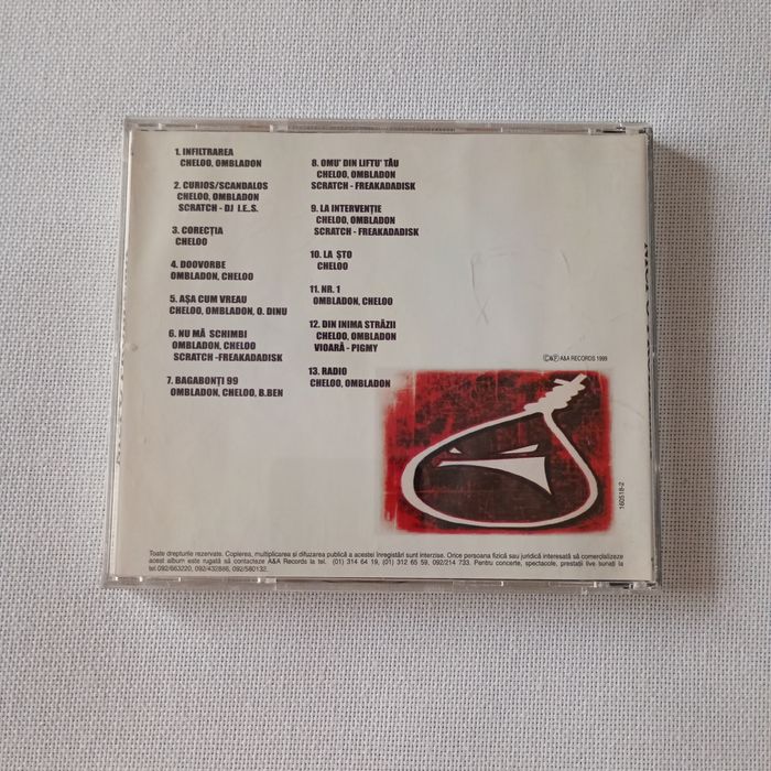 CD Paraziții - Nici O Problemă (Original) 20CM - Impecabil