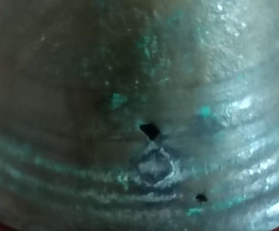 Стара бронзова камбанка, звънче, хлопка