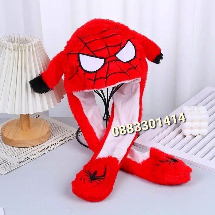 Плюшена играчка Шапка Спайдърмен