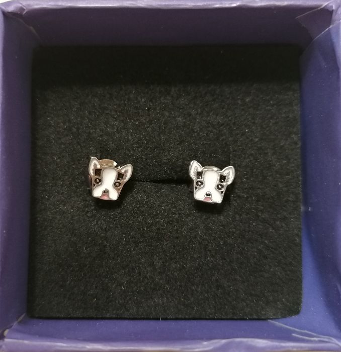 Малки сребърни обеци