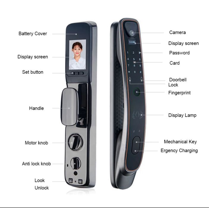 электронный умный замок Tuya smart Wi Fi smart lock