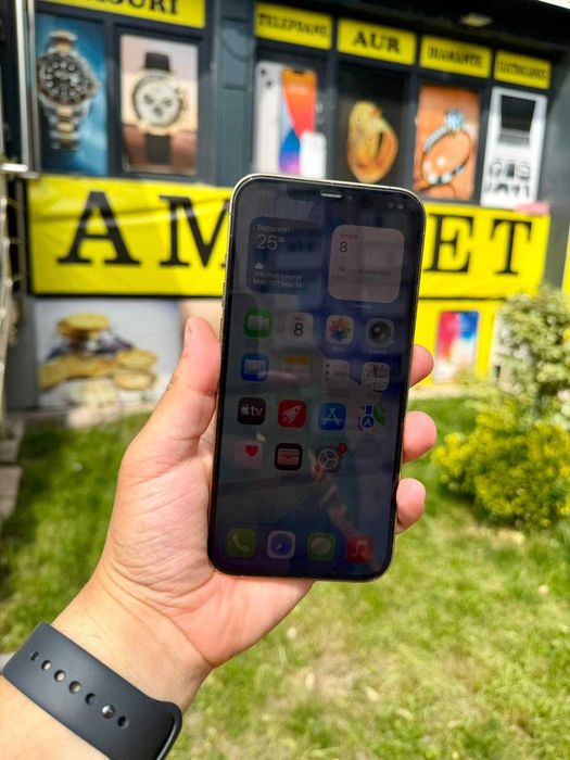 iPhone 12 Pro Max / 256GB / Gold - Impecabil
