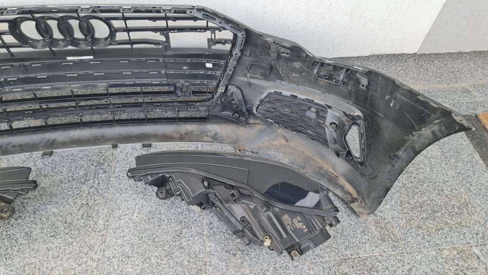 Spoiler bara fata completa grila far faruri led Audi A6 S6 4K C8 4K0807437 4K0941034 4K0941033