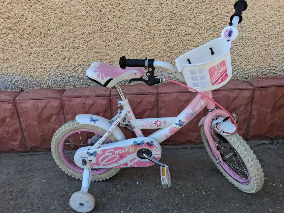 Bicicleta cu roti ajutătoare în stare foarte bună,  perfect funcțională