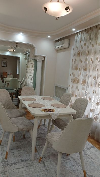 Хамида Алимжана метро.  Аренда 7 комнатной квартиры. 120м2.