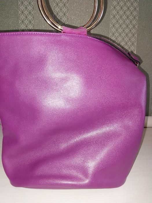 Сумка замша и кожа